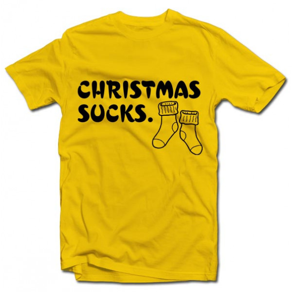 Marškinėliai "Christmas Sucks"