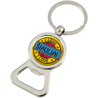 Raktų pakabukas "I Love Šiauliai" Raktų pakabukas "I Love Šiauliai"