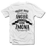 Marškinėliai "Mano žmona - Angelas"