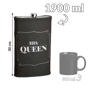 GIGANTIŠKA gertuvė "His Queen" (1900ml)