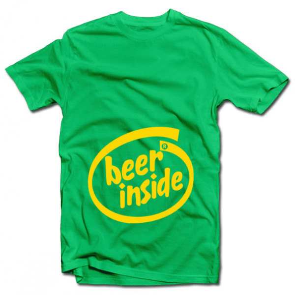 Marškinėliai "Beer inside"