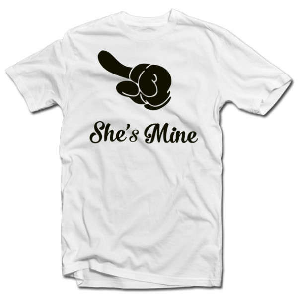 Marškinėliai "She's mine"