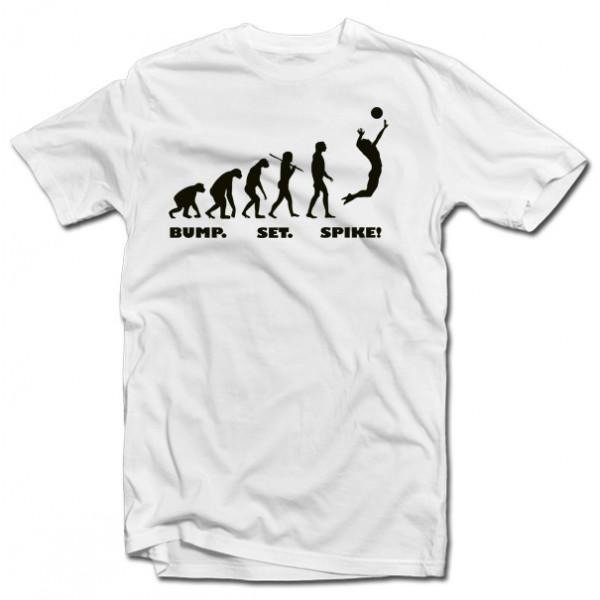 Marškinėliai "Tinklinio evoliucija"