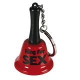 Varpelis - raktų pakabukas "Ring for Sex"