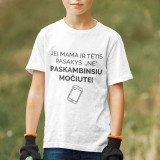 Vaikiški marškinėliai "Paskambinsiu močiutei"