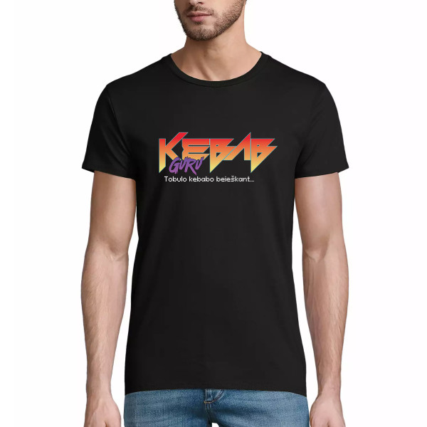 PIONEER marškinėliai (Organic cotton), KEBAB GURU - tobulo kebabo beieškant PIONEER marškinėliai (Organic cotton), KEBAB GURU - tobulo kebabo beieškant