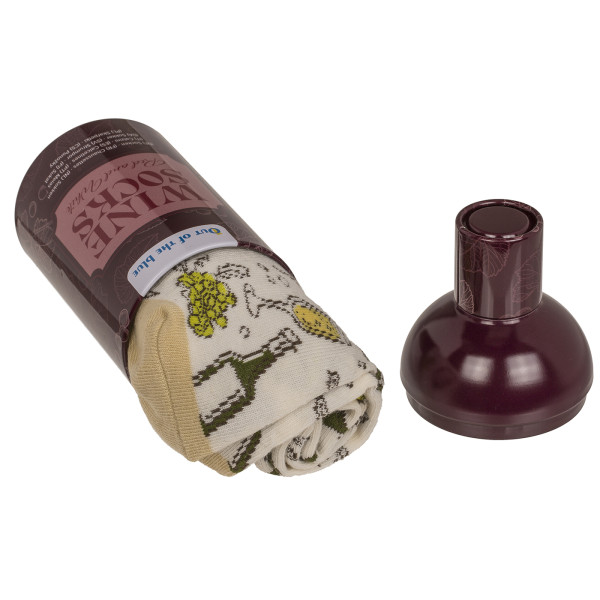 Raudono ir balto vyno kojinės, 2 poros