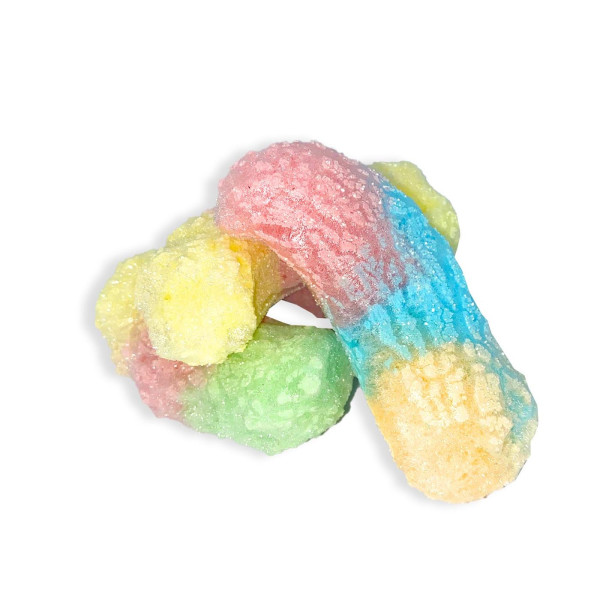 STAR CANDIES šaltyje džiovinti guminukai "Worms", 20g STAR CANDIES šaltyje džiovinti guminukai "Worms", 20g