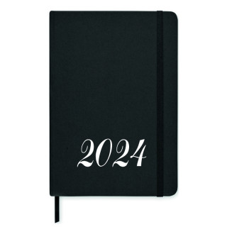 Užrašų knygelė kietu viršeliu "2024"