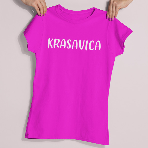 Moteriški marškinėliai "Krasavica"