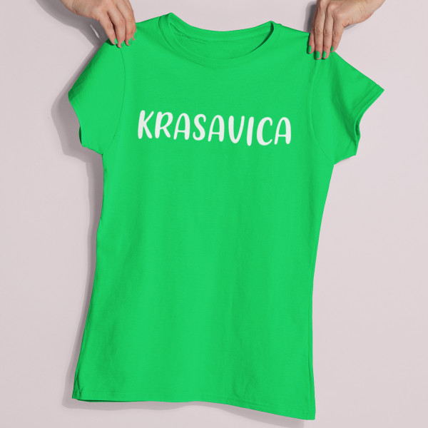 Moteriški marškinėliai "Krasavica"