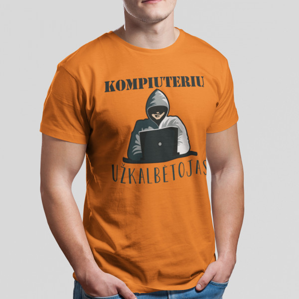 Marškinėliai "Kompiuterių užkalbėtojas"