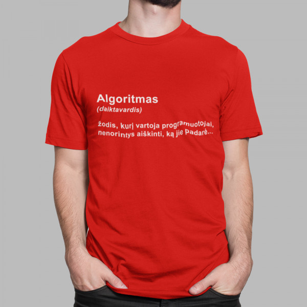 Marškinėliai "Algoritmas"