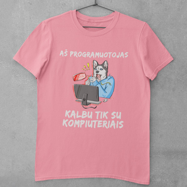 Marškinėliai "Aš esu programuotojas"