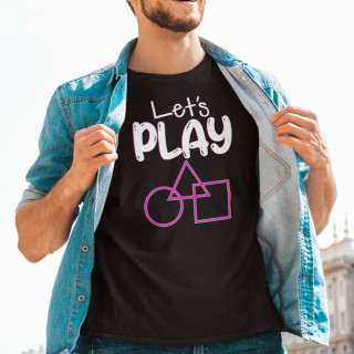 Marškinėliai "Let's play"