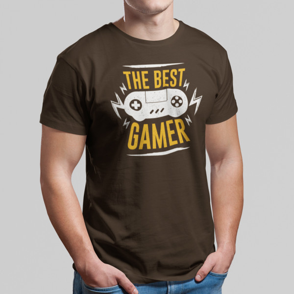 Marškinėliai "The best gamer"
