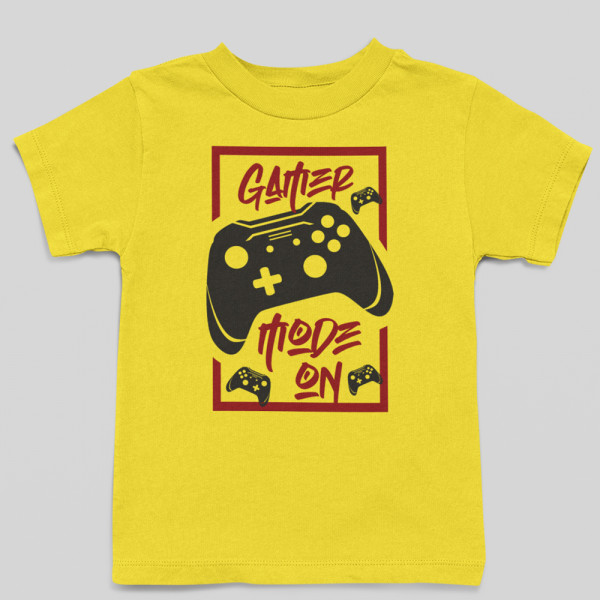 Vaikiški marškinėliai "Gamer mode on"