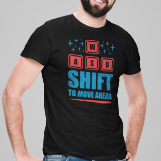 Marškinėliai "Shift to move ahead"