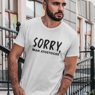 Marškinėliai "Sorry, man atostogos"