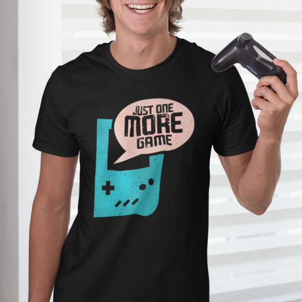 Marškinėliai "One more game"