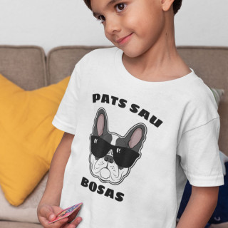 Vaikiški marškinėliai "Pats sau bosas"