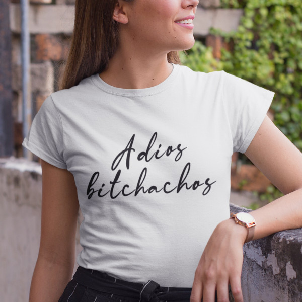 Moteriški marškinėliai "Adios bitchachos"