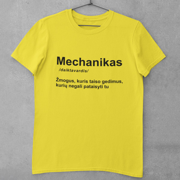 Marškinėliai "Mechanikas"