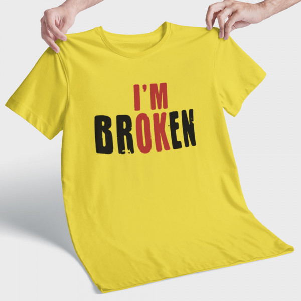 Marškinėliai "I'm broken"