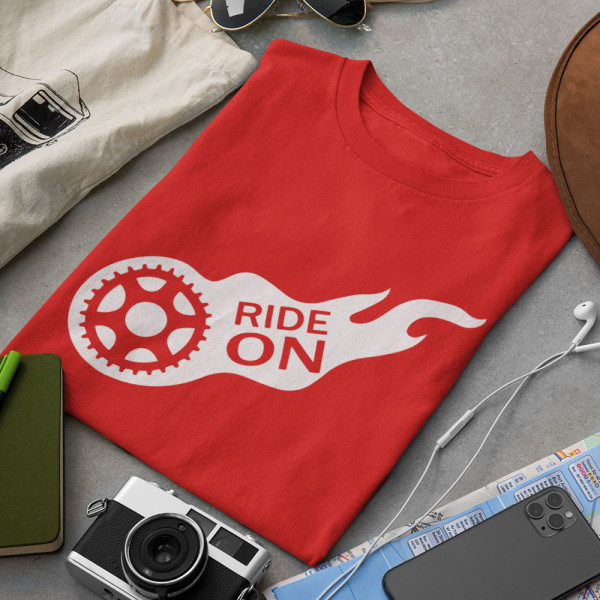 Marškinėliai "Ride on"