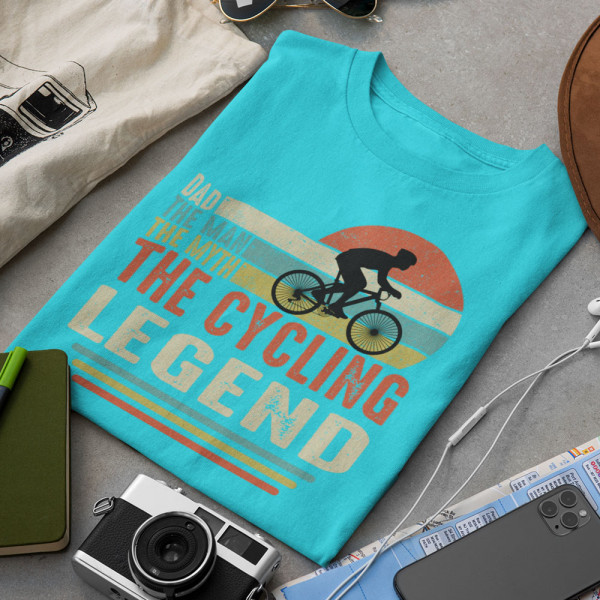Marškinėliai "The cycling legend"