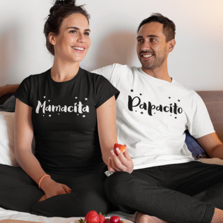 Marškinėlių komplektas "Mamacita and Papacito"