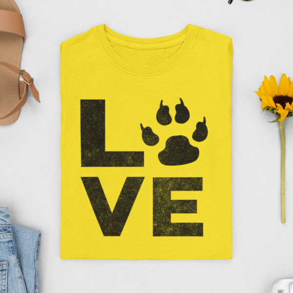 Moteriški marškinėliai "Animal love"