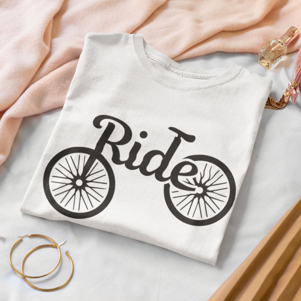 Moteriški marškinėliai "Ride"