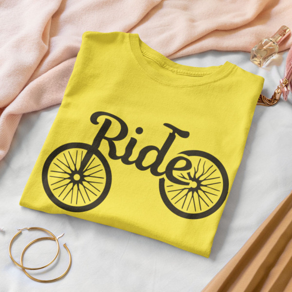 Moteriški marškinėliai "Ride"