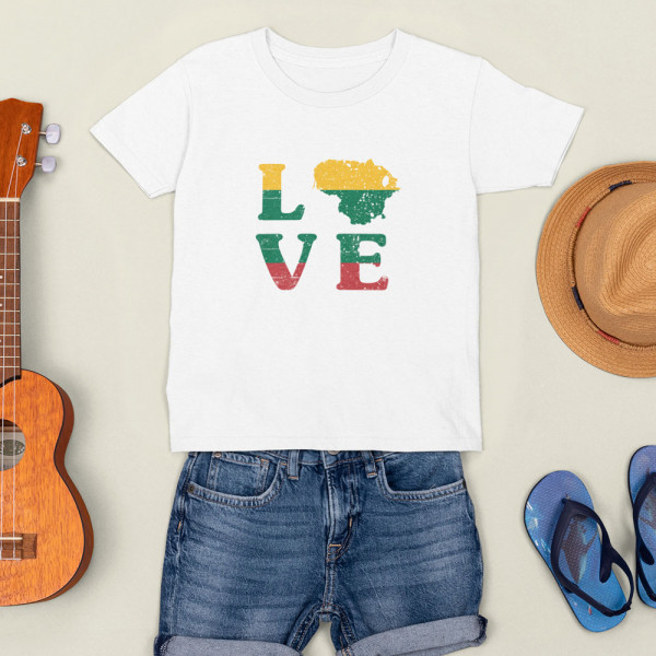 Vaikiški marškinėliai "LOVE"