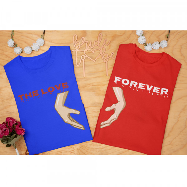 Marškinėlių komplektas "The Love forever"