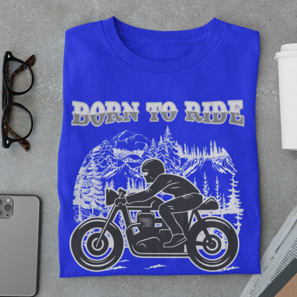 Marškinėliai "Born to ride"