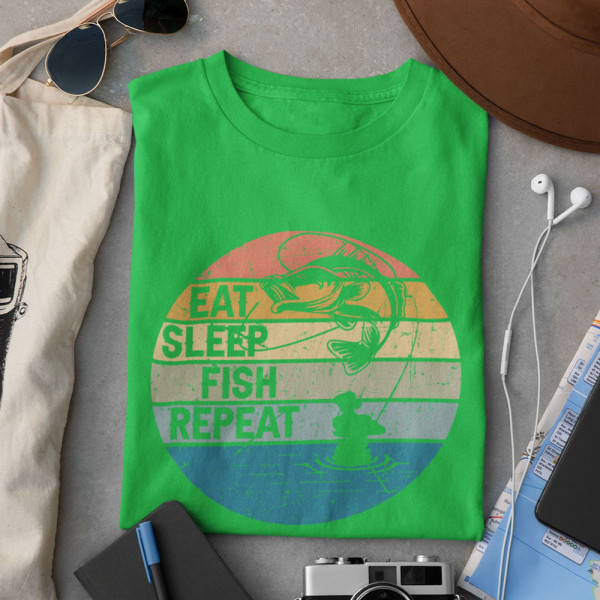 Marškinėliai "Fishing rules"