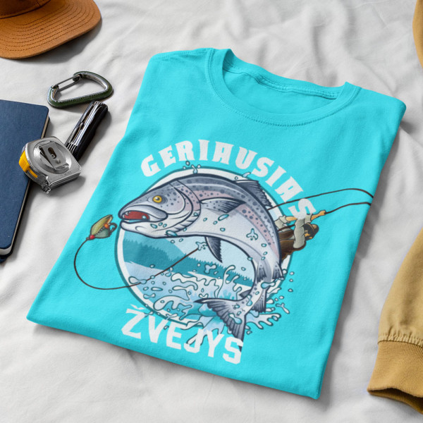 Marškinėliai "Geriausias žvejys"