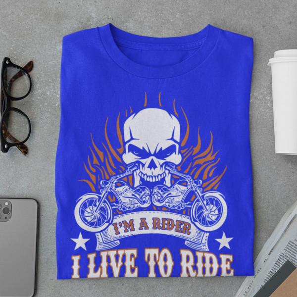 Marškinėliai "I'm a rider"