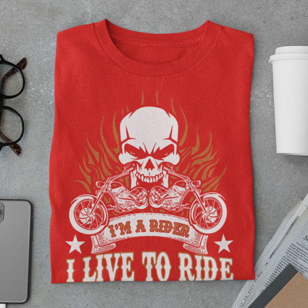 Marškinėliai "I'm a rider"