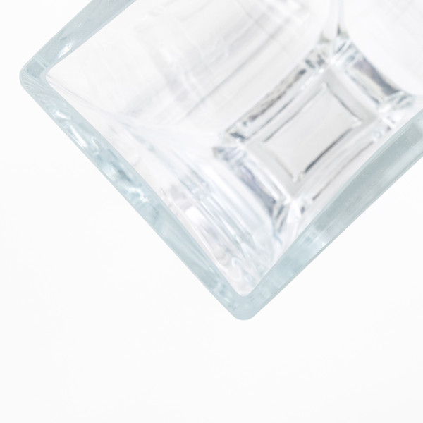 Stiklinė stačiakampė vaza "Ačiū tau, mamyte"