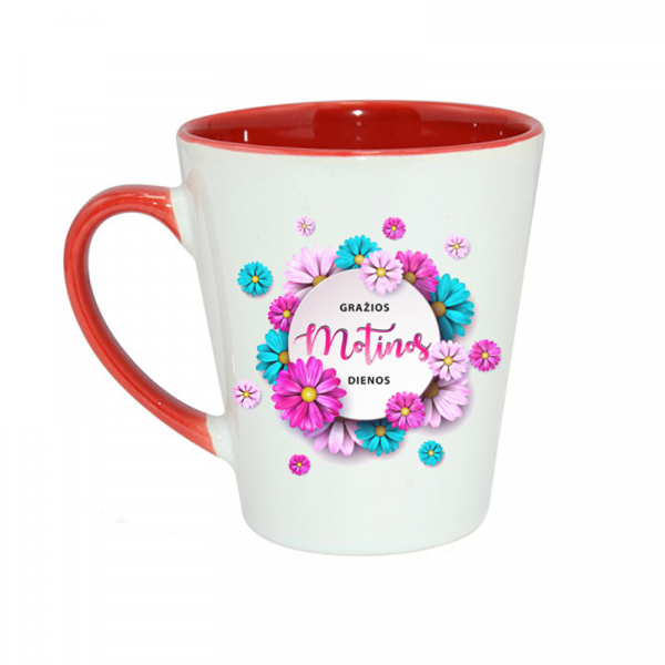 Latte puodelis "Gražios Motinos dienos"