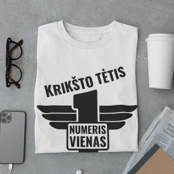 Marškinėliai "Krikšto tėtis numeris vienas"