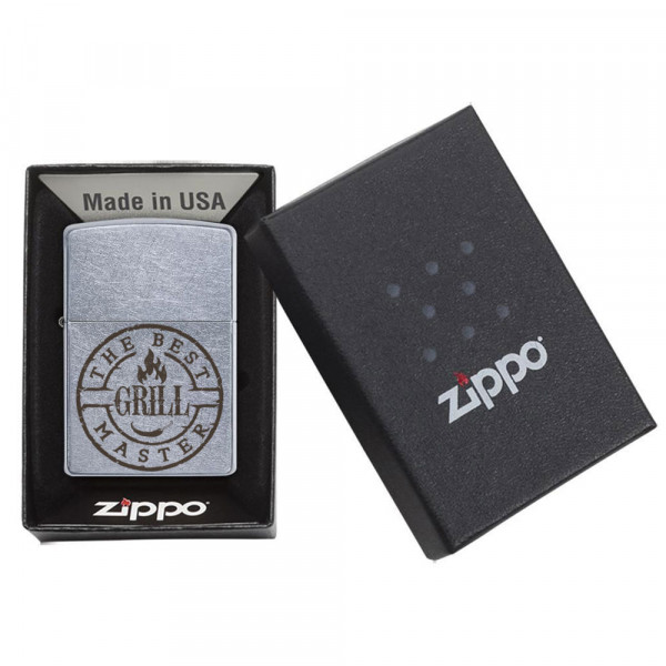 Zippo žiebtuvėlis "Grill master" (anglų kalba)