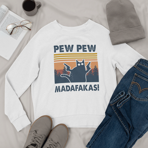 Džemperis "Pew Pew Madafakas" (be kapišono)