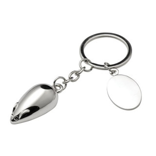 Raktų pakabukas "Pelytė" (su galimybe išgraviruoti už papildomą kainą)