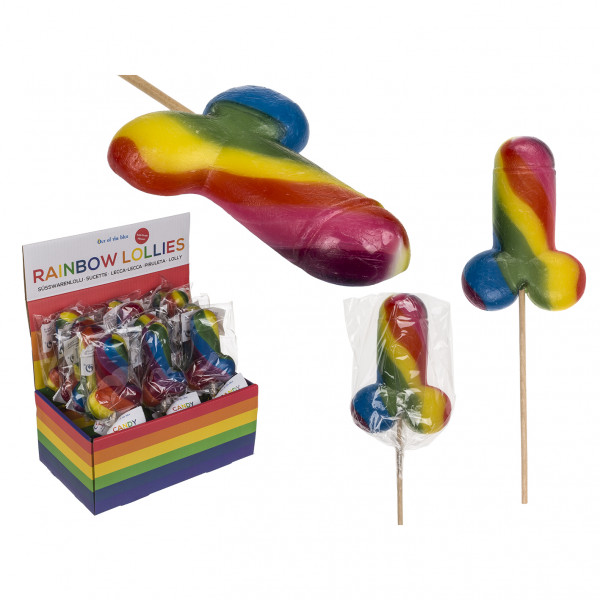 Saldainis "Rainbow lolly"