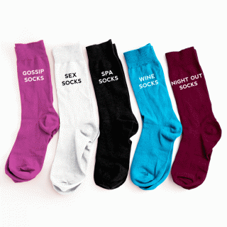 Moteriškų kojinių rinkinys "My hobbies socks"
