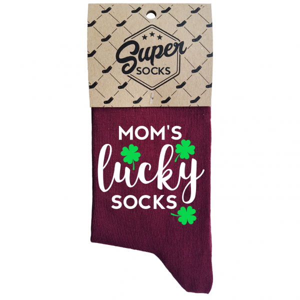 Moteriškos kojinės „Mom's lucky socks“ 